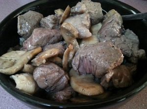 AIP Keto Steak and Mushrooms